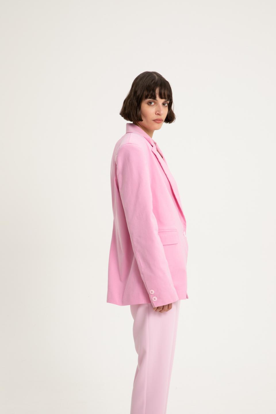 Sandro on sale pink blazer